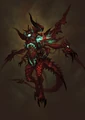 Early concept art of Diablo in Diablo III.