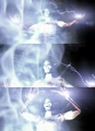 Screenshots from the cinematic in Diablo II.