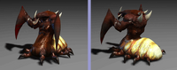 3D render of Duriel.
