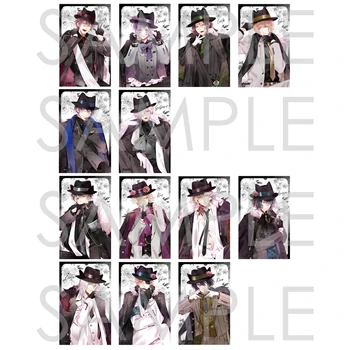 MIDNIGHT CATS Clear Card