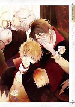 希少・送料無料】DIABOLIK LOVERS ILLUSTRATIONS V Diabolik Lovers