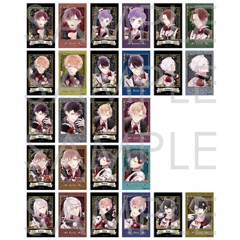 DEVIL♥ANGEL Polaroid Glitter Card