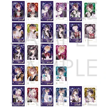 Beauty & Vampire Polaroid Glitter Card