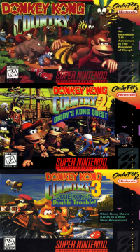 donkey kong snes