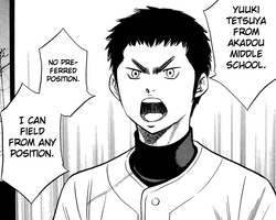 Yūki Masashi, Diamond no Ace Wiki