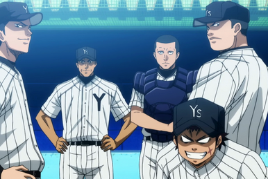 The third years  Aces baseball, Ace of diamonds, Baseball anime
