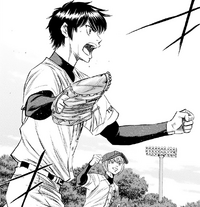 Sawamura Eijun é o protagonista de Ace of Diamond. Um garoto de cabelos e  olhos castanhos que é da cidade de Nagano, onde jogou beis…