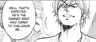 Zaizen about Sawamura in chapter 168