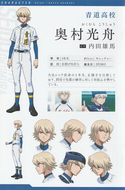 Okumura Koushuu, Diamond no Ace Wiki