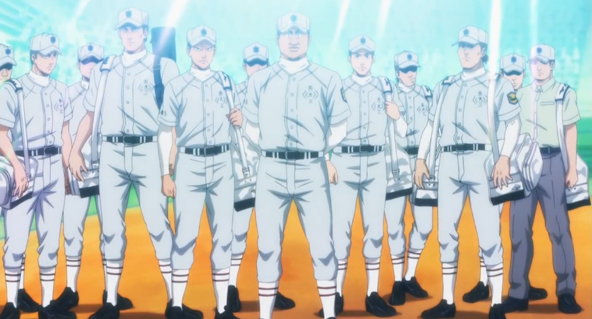 Diamond no Ace - Japan High School Teams that were used as