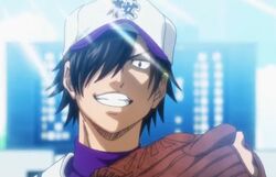 Hidokoro Yoshimi, Diamond no Ace Wiki