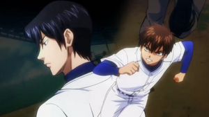 WHO THE HECK IS FURUYA?!, Ace of Diamond Season 1 Episode 4