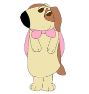 Cuddles as she appears in Di'angelo: The Animated Series.