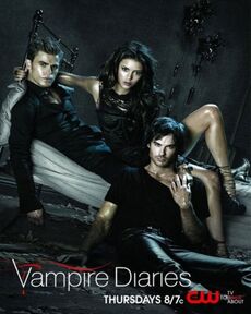 Vampire Diaries season 2 promotional poster