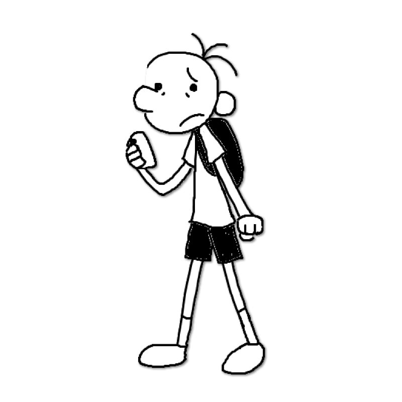 FREE! - Diary of a Wimpy Kid: Draw Your Own Greg - Twinkl