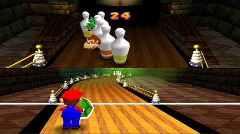 Mario Party 1 Bonus - Bowl Over Strike