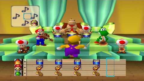 Mario Party 1 Mini Games - Mario Bandstand 2