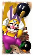 Wario with Bob-Ombs