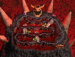 Bowser's Magma Mountain Map
