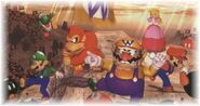 Wario's Battle Canyon Scene 2