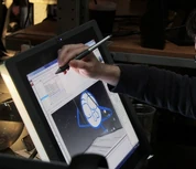 Ryan Khatam animating a scene in the movie.