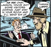 Laffy, during the 80th Anniversary flashback story, drawn by 