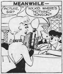 Lizz first appearance 10-25-1955