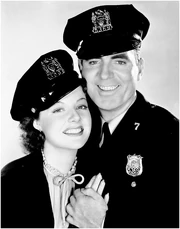 Actor Pat O'Brien, right