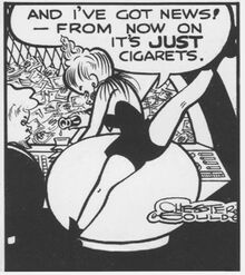 From now on it's just cigarets