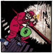 Appearing in the movie tie-in comic book