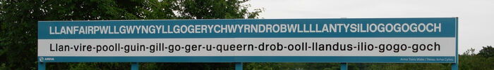 LLANFAINPWLLGWYNGYLLGOGERYCHWYRNDROBWLLLLANTYSILIOGOGOGOCH