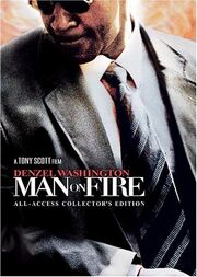 DHS- Man on Fire (2004) special edition DVD cover art