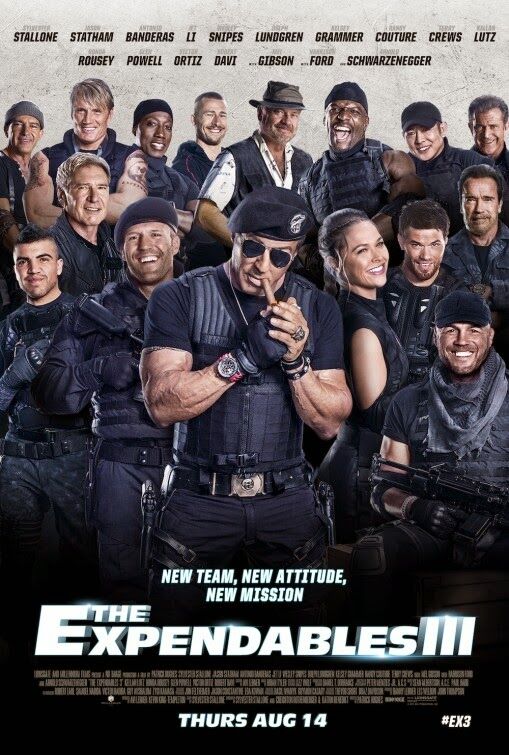 expendables 3 cast poster