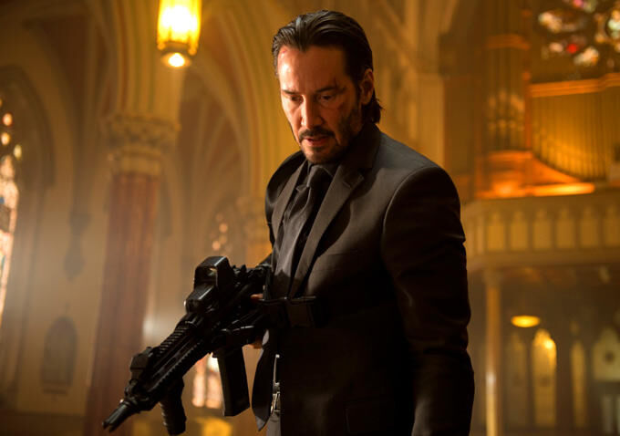 In John Wick (2014), the main character's middle name is Oliver