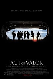 DHS- Act of Valor 2012 teaser promo poster