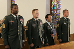 DHS- Jonas Blane and The Unit team in decorative uniform