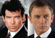 DHS- James Bond character (Pierce Brosnan and Daniel Craig versions- GoldenEye and Casino Royale respectively)