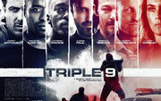 DHS- alternate allstar cast movie poster for triple 9 2016-wide