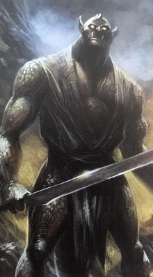 Ein Nordskral kurz vor dem Angriff