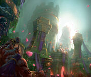 Die Oger-Hauptstadt Goria.