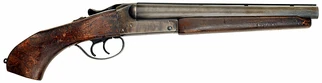 The 12 Gauge Double Barreled Shotgun