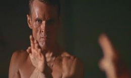 Stuart practices his skills in his first appearance.