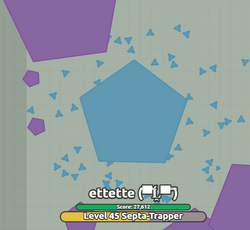 arras.io Septa-Trapper in Sandbox + over 800k score @jagozinga3028