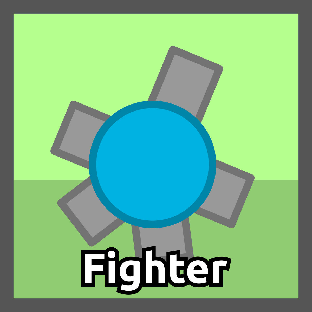 Died by fighter tank - Arras.io #Arras.io