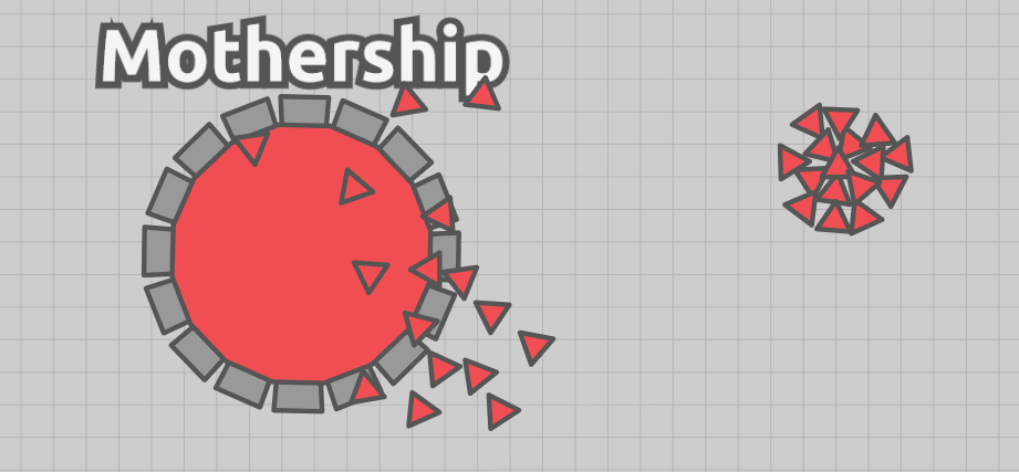 A day of a life in Diep.io 2#: How to 'Mothership' by x-GamerKole