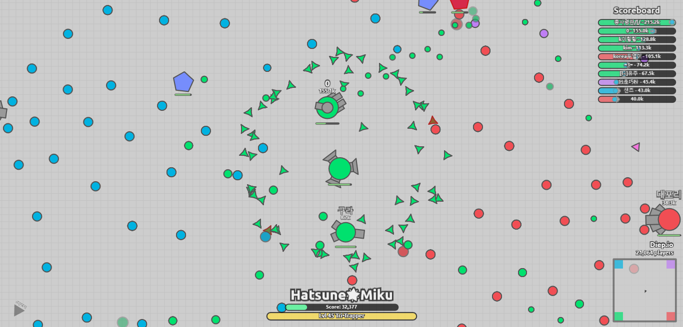 I AM AN ARENA CLOSER! ARENA CLOSER HACK? ZOOM HACK? (Diep.io TDM