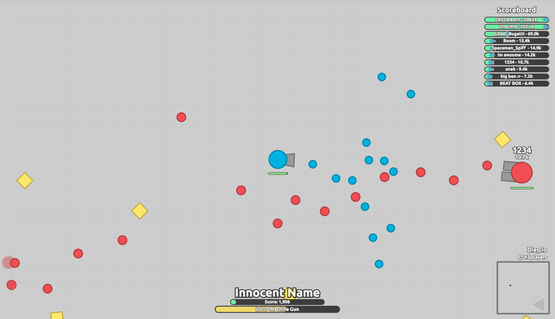 Diep.io - Day 862 - Live Stream🔴 - Part 2 - Playing with Viewers