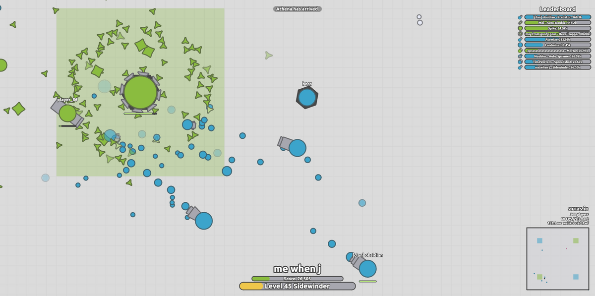 Arras.io (Diep.io 2) - Architect, Auto-Double & Annihilator Domination 