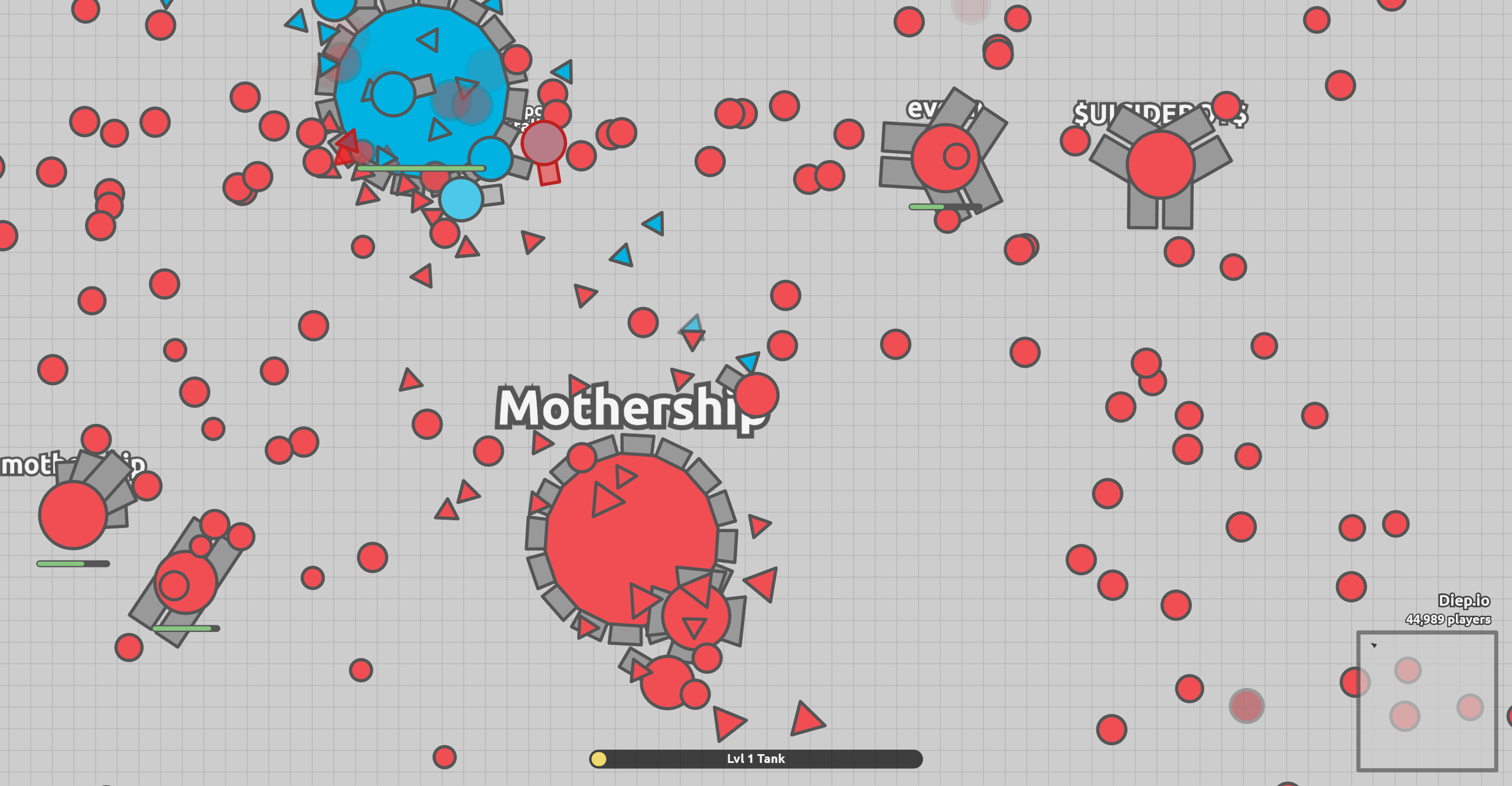 Mothership Game Mode Diep Io Wiki Fandom