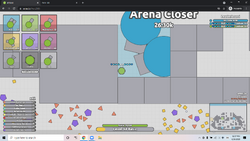 ARRAS.IO WIN DOMINATION MODE WITH TWIN & TEAM - 2 TEAMS MAZE DOMINATION 